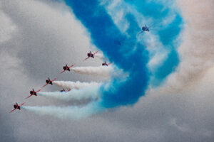 Red arrows 