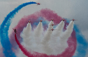 Red arrows 
